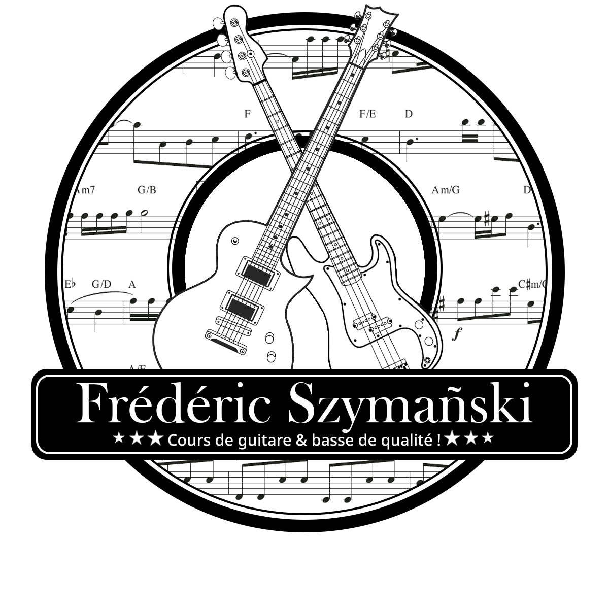 Frédéric Szymañski - Cours de guitare et basse de qualité!